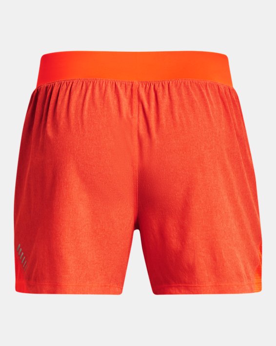Men's UA SpeedPocket 5" Shorts, Orange, pdpMainDesktop image number 6